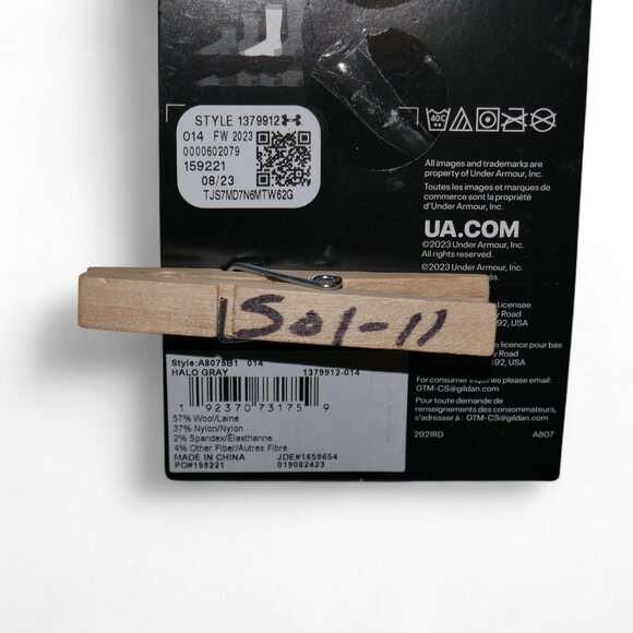 3 Pairs Under Armour UA Cold Weather Boot Socks Size Mens LARGE 8.5-13 Coldgear - Picture 5 of 6